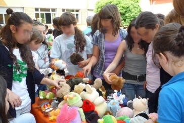 Baratto dei peluche