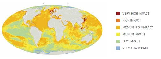 Impatto delle attivit umane sugli oceani