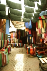 Bazar, stoffe e colori